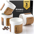 MIAMIO – Espresso Cups Set of 4 Japanese Tea Cups Ceramic/Handleless Mug by MIAMIO