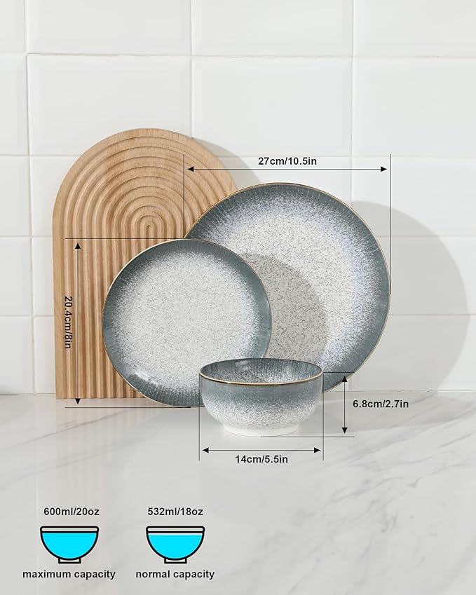 Sweejar Dinnerware Sets Service - Image 6