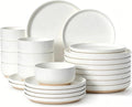 Plates and Bowls Sets, Scratch Resistant Dinnerware Sets by UmiteChef