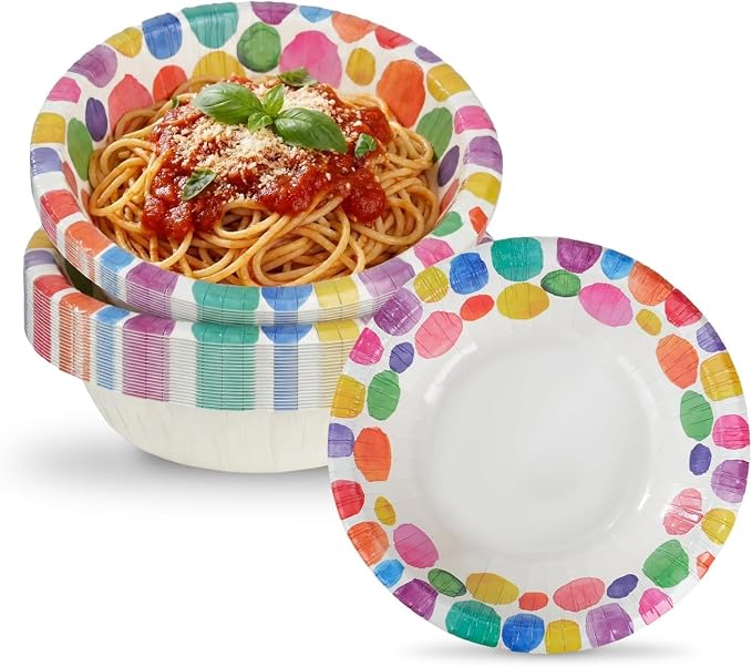 30 Pcs Small Paper Bowls, 8 oz Disposable Bowls, Soak Proof, Cut Proof - Image 8