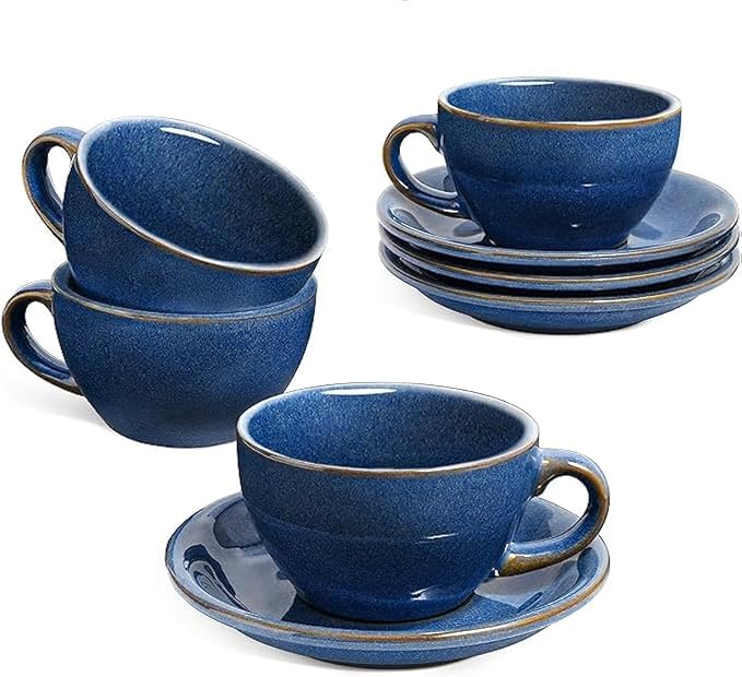 LE TAUCI 6 oz Cappuccino Cups by LETAUCI