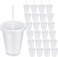 Roshtia 24 Pack Plastic Tumblers by Roshtia