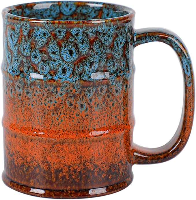Coffee Mug, 20 Oz Coffee Cups Ceramic Tea Cup Large Coffee Mug by LGQ
