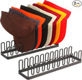 Hat Organizer for Baseball Caps Hat Rack Hat Storage Holder for 20 Baseball Caps, Tabletop Hat Rack Stand Display for Desk Closet Shelf Dresser 2 Pack