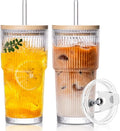 SoulTimes 20oz Ribbed Glass Tumbler by SoulTimes