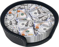 Novelty Funny Money Dollar Pattern Coasters by Unknown