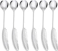 Creative spoons in multiple colors. They can be used to stir flower tea by Unknown