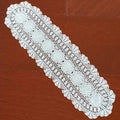 Phantomon Oval Lace Table Runner Doilies Floral Table Scarf Furniture Cloth by Phantomon