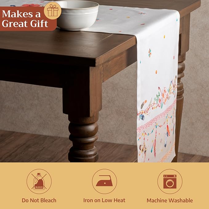 Maison d' Hermine Table Runner 100% Cotton 14.50" x 72" | Table Runners 72 - Image 5