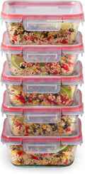 Pyrex Freshlock Glass Food Storage Containers Set | Meal prep containers by Pyrex