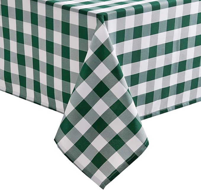 Checkered Tablecloth Rectangle, 70 x 90 Inch by Hiasan