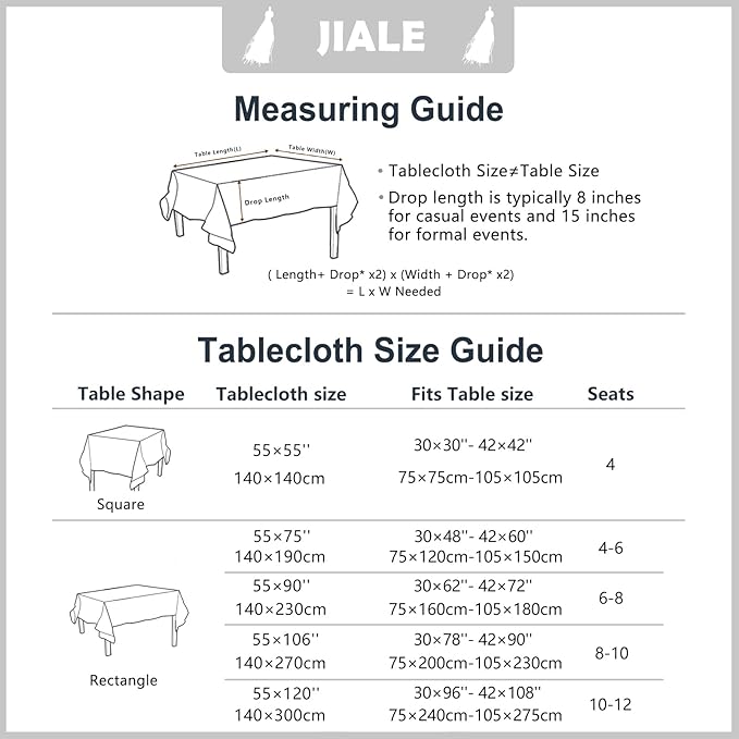 JIALE Valentines Textured Tablecloth, Heavy Duty Linen Style Farmhouse Table Cloth Rectangle Table, Wrinkle-Free Washable Waterproof Table Cover for Kitchen, Dining, Parties, 55"x106", Pink