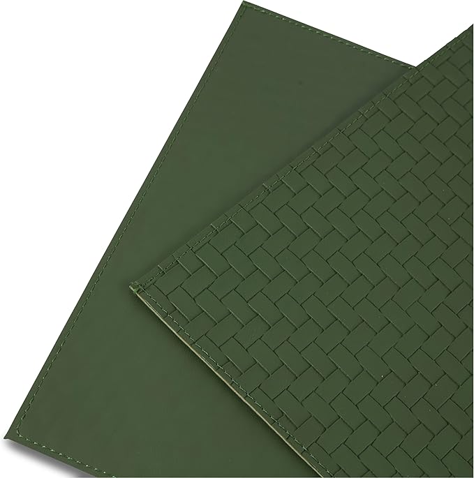 Placemats Set of 4 12" x 18" Heat-Resistant Table Mats for Dining Table Set for 4 Kitchen & Dining Room Decor Farmhouse, Boho, & Modern Style Easy to Clean, Durable & Stylish Table Decor