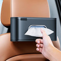 Car Tissue Holder, Car Kleenex Holder Fits 100-160 Count | Premium PU Leather by MTGOCHA