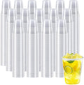 Clawsoff 5 oz 1500 Pack Plastic Cups Clear Disposable Small Bathroom Cups | by BuyNow