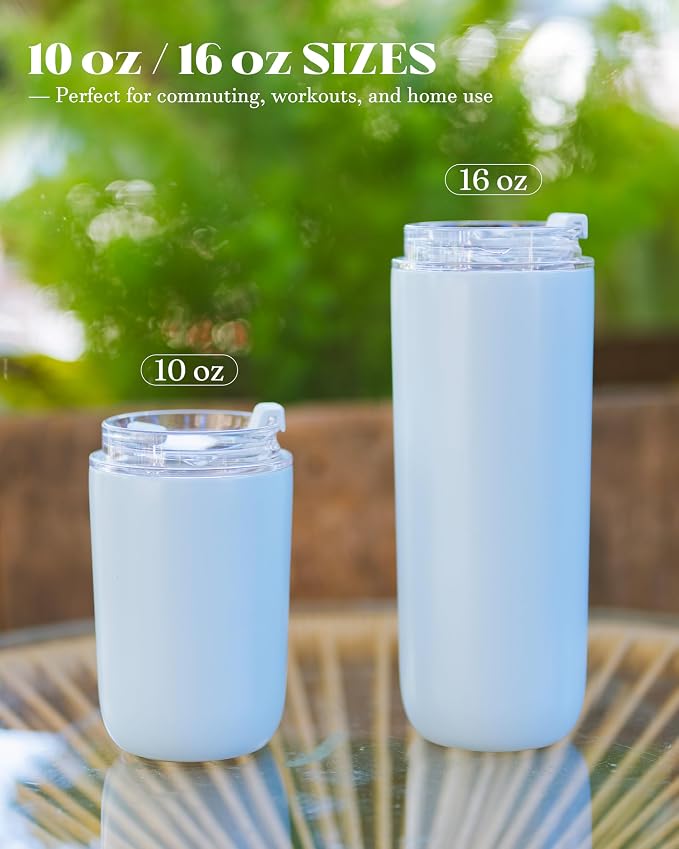 10 oz Insulated Coffee Tumblers, Travel Coffee Tumblers - Image 6