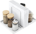 Napkin Holder for Table with Salt and Pepper Shakers Caddy, Standing Paper by Audmore