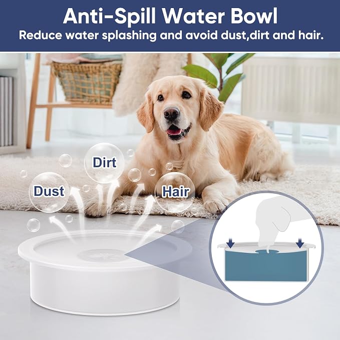 XIAZ Elevated Dog Bowls Large Breed Raised Dogs Bowl Stand Large/Medium Sized - Image 5
