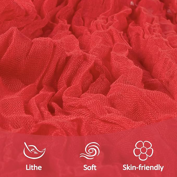 10 Pack 17 x 108 Inch Red Table Runner Cheesecloth | Gauze Cheese Cloth - Image 5