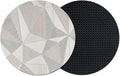 Geometric Minimalist Coasters Set of 2, Absorbent Coasters by Unknown