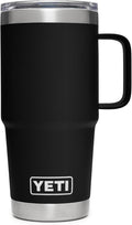 YETI Rambler 20 oz Travel Mug, Stainless Steel, Vacuum Insulated by YETI
