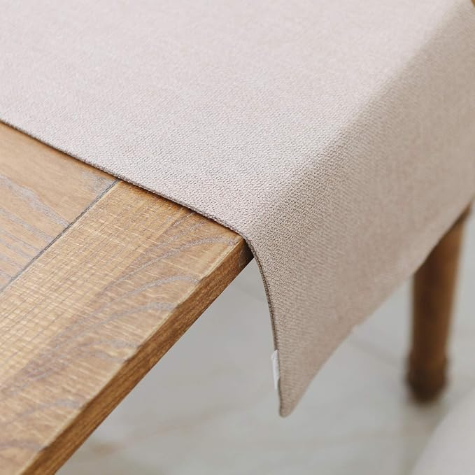 Soft Caddice Faux Linen Table Runner 2 Side - Image 2