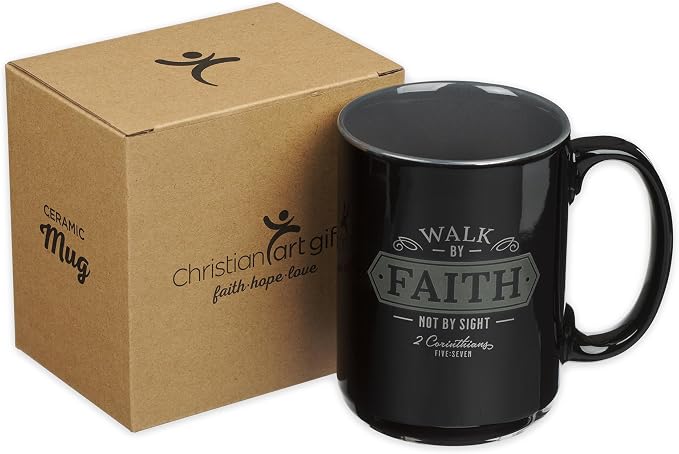 Christian Art Gifts Large Ceramic Bible Verse Coffee & Tea Mug - Image 7