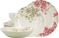Tudor Royal Collection 12-Piece Premium Quality Porcelain Dinnerware Set by TudorEngland