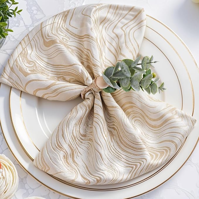 6 Pcs Rustic Farmhouse Napkin Rings - Image 5