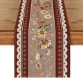 Artoid Mode 210 GSM Fall Table Runner 13x90 Inch Home Party Decor | Brown by ArtoidMode