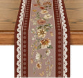 Artoid Mode 210 GSM Fall Table Runner 13x72 Inch Home Party Decor | Brown by ArtoidMode