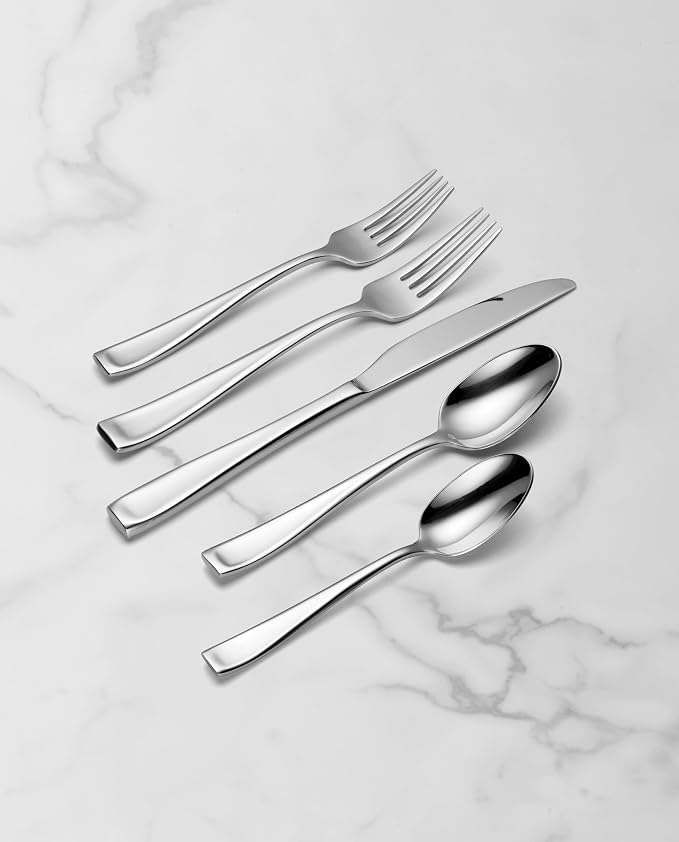 Oneida Moda 20-Piece 18/10 Silverware Set - Image 8
