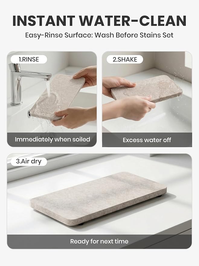 Fluxynara Felt Coasters for Drinks, Mixed Sizes, Taupe & High Coffee | 8 x 4 - Image 7