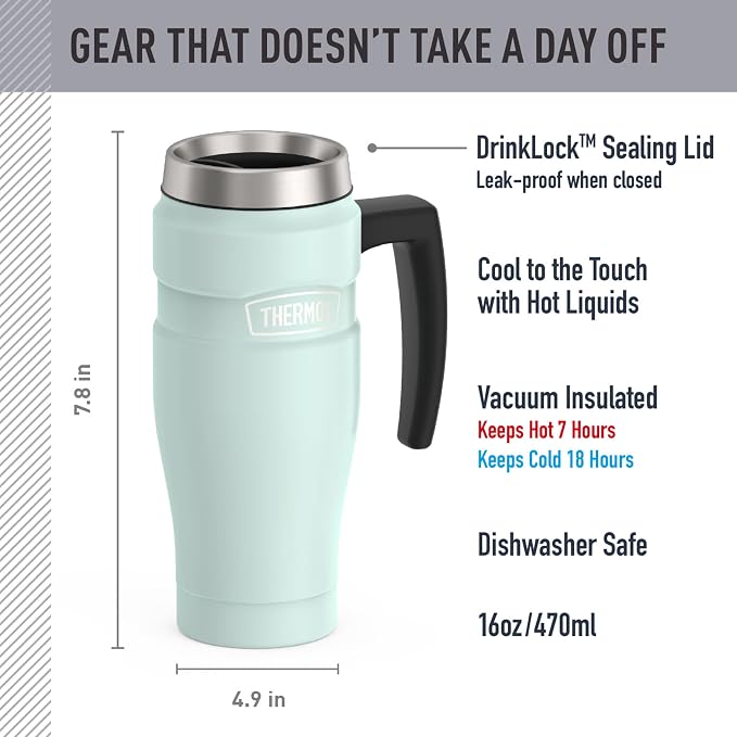 THERMOS Stainless King Travel Mug - Image 2
