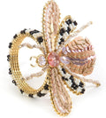 MACKENZIE-CHILDS Napkin Ring, Queen Bee | Handcrafted design, made from brass by Unknown