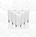 LEMONSODA Stackable Iced Coffee Glasses, 21oz Drinking Glasses, & Water by LEMONSODA