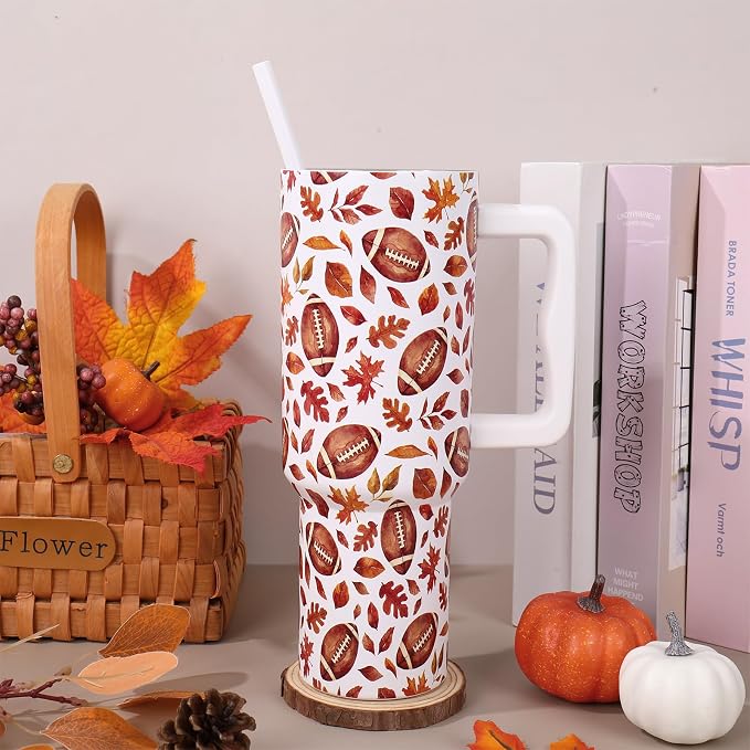 JarThenaAMCS Fall Football Tumbler - Image 5