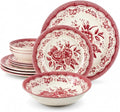 12-Piece Porcelain Dinnerware Set by TudorEngland