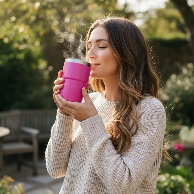 Zenbo 8 oz Stackable Espresso/Coffee Cups - Image 8