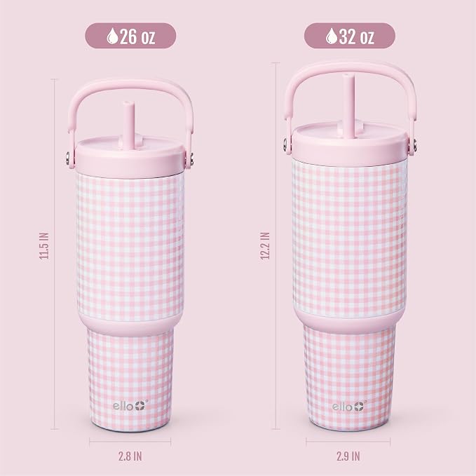 Ello Oasis Go+ 32oz Insulated Stainless Steel Tumbler - Image 7