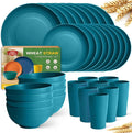 Teivio 32-Piece Plates and Bowls Sets by Teivio