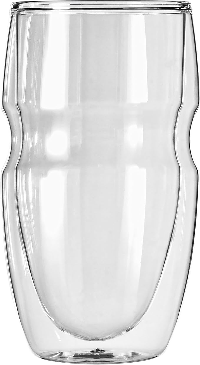 Ozeri Serafino Double Wall Insulated Iced Tea and Coffee Glasses - Image 2