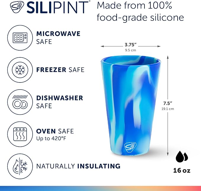 Silipint 22oz Silicone Pint Glass - Image 2
