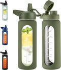 CIVAGO 24 oz Glass Water Bottle by CIVAGO