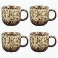 Ceramic Espresso Cups 5oz Small Modern Coffee Cup Thick Walled, Matcha Cups by Unknown