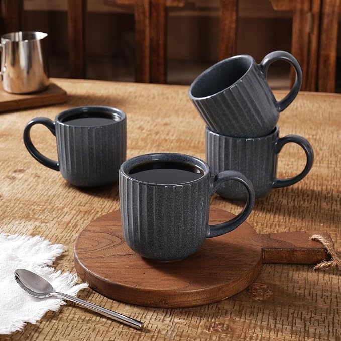 famiware Coffee Mugs Set of 4, Starlight 11 oz Mug Cup Set - Image 5
