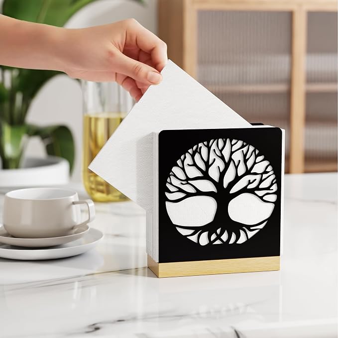 Metal Napkin Holder for Table - Image 2
