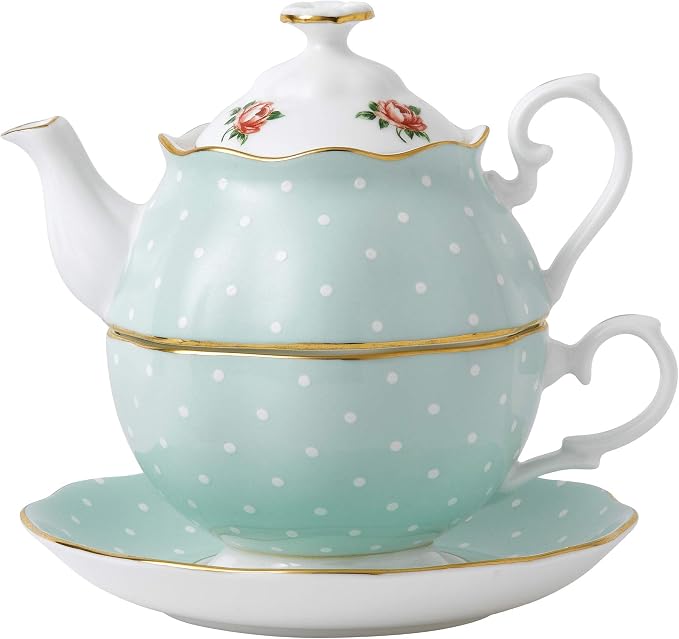 Royal Albert Polka Rose Tea For One by RoyalAlbert