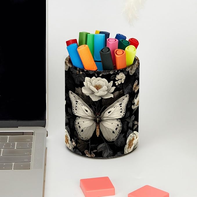 Leather Pen Holder for Desk - Image 5