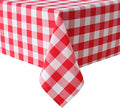 Checkered Rectangle Tablecloth by Hiasan
